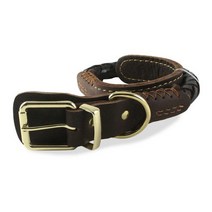 대형견목줄 강아지가죽목줄 중형견 튼튼한 애견목줄