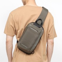 고급 비밀번호락 안심수납 남자슬링백 크로스백 데일리가방 소형등산배낭 간편가방 슬링백가방 여행지가방