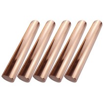 5Pcs 구리 막대-순수 금속의 둥근 막대 Ø 8X100 Mm 재료 특성의 비교 조사, 01 green