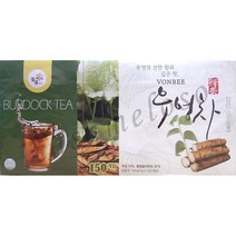 꽃샘 우엉차 티백, 150개입 x 1개, 1g
