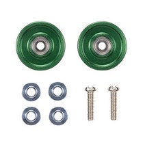 타미야 미니 사구 특별 기획 상품 13mm 올 알루미늄 베어링 롤러 (그린) 95612, EMS(발송 후 약 3~5 일 도착)