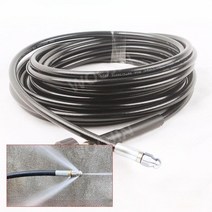 하수관 고압 플러싱 하수도 배관 물 청소 와이어 준설 도구, Karcher k 물총 인터페이스 15 미터