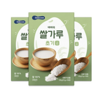 베베쿡 유기농 쌀가루 초기 12g x 10p, 3개0입
