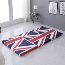 올뎃홈 특허받은 에그니아 3단 접이식 토퍼 매트리스 슈퍼론 계란판 7cm S/D/Q 6종택1, 03.투모로우-블루