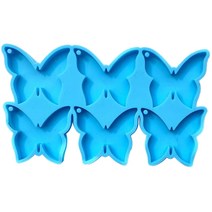 나비 귀걸이 곰팡이 보석 캐스팅 금형 실리콘 키 체인 DIY 공예 mol 용