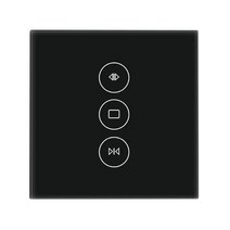 스마트콘센트 IOT 와이파이 Tuya 스마트 윈도우 오프너 스위치 AC 모터 선형 Acutator 컨트롤러 알렉사 구글 IFTTT 라이프 홈 오토메이션, EU version Black