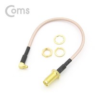 라이트컴 Coms BB088 SMA 변환 케이블젠더 Jack F MMCX Plug M 15cm [A] 젠더, 선택없음
