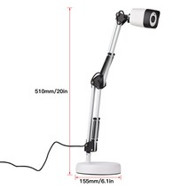 북스캔 북스캐너 휴대용 2in 1 문서 스캐너 카메라 웹캠 자동 초점 및 LED 보조 조명 8 메가 픽셀 A3 ofici, 한개옵션0