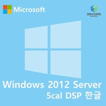 Microsoft Windows Server CAL 2012 COEM(DSP) 5CAL 한글