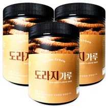 헬로우그린 국내산 국산 도라지 가루 분말 200g, 도라지가루200g 3개