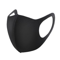 리빙선데이 3D 입체 블랙 스포츠 연예인마스크 공항 패션마스크