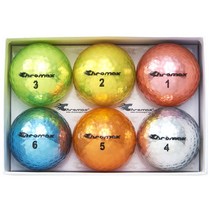 크로맥스 골프공 Chromax Metallic M5 Colored Golf Balls, purple