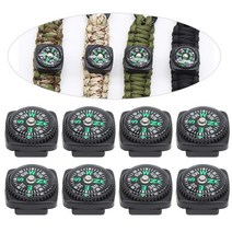 손목 밴드 나침반 우산 로프 서바이벌 도구 시계 체인용 고감도