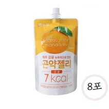 청정원 국산 감귤농축액으로 만든 곤약젤리 150gx8포, 9개