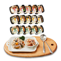 (10+1) 다즐샵다이어트 식단 도시락 15종 골라담기, 15_강황버섯볶음밥 & 두부닭가슴살스테이크