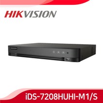 하이크비전 iDS-7208HUHI-M1/S 800만화소 올인원 8채널 DVR CCTV녹화기, 6TB