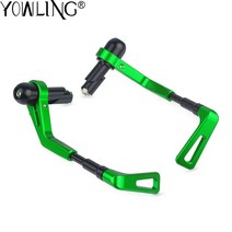 야마하 T-MAX TECH 530 SX DX 2017 오토바이 레버 가드 브레이크 클러치 보호 프로, 09 Green