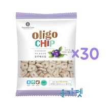 네츄럴코어 올리고칩 45g 강아지간식 30봉 + 펫밀크, 1box, 4. 블루베리
