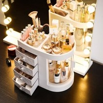 비진 올인원 쇼케이스 화장품수납함/(3083352), 핑크