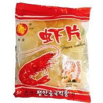 <평안중국식품> 해용하편 새우칩 150g