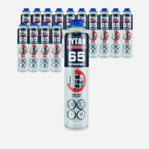 티탄 TYTAN 65 대용량 폴리우레탄폼 870ml x 15개입, 15개