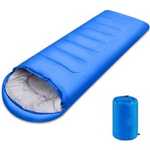 Sleeping Bag Lightweight 3 Season Weather Sleep Bags for Kids Adults Girls Women Microfiber Fill, 1개