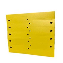 Yellow Self Locking Key Tags (100 per Pack), 1