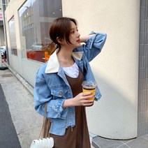 미아마스빈_리베이너 데님 자켓