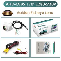 greenyi 360° 조정 가능한 전면후면 카메라 어안 렌즈 oem 미니 스타일 측면후면 카메라 야간 방수 방수, 05 WAHD-CVBS-720P, 05 WAHD-CVBS-720P