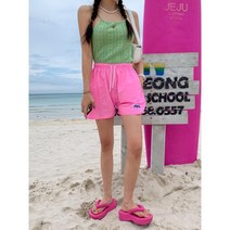 피그먼트 바이오 워싱 밴딩 반바지 5color
