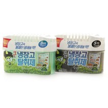 산도깨비 냉장고 탈취제 대용량 420g /녹차향/숯향/3개월지속효과/냉장고 냄새제거/김치냄새제거, 420g - 숯