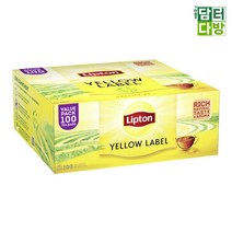 추천+ 립톤 옐로우 라벨 립톤홍차 100티백 X2 G01:10D * WB7D06F, 선택= 1, 선택= 본상품선택