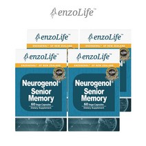 엔조라이프 뉴질랜드 뉴로제놀 메모리 60정 4통