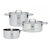 Fissler 휘슬러 함부르크 에센셜 3종 냄비 세트 (인덕션 하이라이트 가스레인지 오븐 사용가능), 3종세트