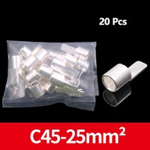 유압 프레스 압착기 자키 압착 플라이어 1.5-10mm ²-70mm ² C45 구리 와이어 터미널 냉간 케이블 커넥터, 11 25mm 20pcs
