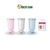 [스텐다드모델/기본밀폐형] [항균리필롤 총50개월분] 세계최초 발명특허 프리미엄 밀폐 인테리어 휴지통 베스트캔, 상세설명 참조, [스텐다드모델/기본밀폐형]A200AR4 P 핑크