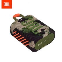블루투스 스피커 오리지널 JBL GO 3 무선 블루투스 스피커 서브 우퍼 야외 IP67 방수 미니 베이스 사운드, 05 GO3 Camouflage