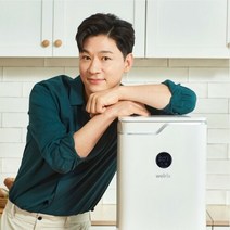 [박스개봉] 웰릭스 클린바이오 미생물형 음식물처리기 화이트, 단일속성