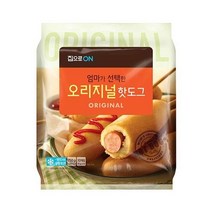 청정원 쫀득쫀득 오리지널 핫도그 냉동 10개입 750g 육즙 어린이간식 가정간편식 자취음식, 6세트