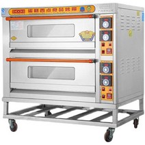 업소용 오븐기 피자 화덕 대용량 가스 전기 메이커, 트레이당 한 레이어(가스 오븐)