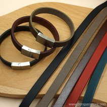 이태리 베지터블 가죽끈 10mm(120cm) 가방스트랩 팔찌재료 추천, 01.블랙