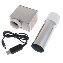 호환휴대용 바베큐 팬 USB 12V 공기 터보 송풍기 피크닉 캠핑 화재 숯 스타터 요리 도구 13500R 3 속도 E7, 한개옵션0