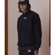 [빠른출고]/빈트릴 골프 BEENTRILL GOLF 우븐 오버핏 맨투맨(네이비)