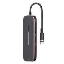 6IN1 C타입 멀티허브(SJ575HUB01/USAMS), 단품