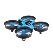JJRC-H36 미니 RC 드론 헬리콥터 4 채널 6 축 헤드리스 LED 원격 제어, 01 파란