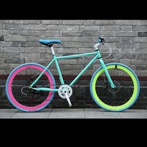 자이언트 적응 가변 속도 죽은 비행 자전거 남성 및 여성 학생 자전거 라이브 비행 핸드 브레이크 도로 이중 디스크 브레이크 색상, 가변 속도 24인치 40나이프 08 블랙 파우더, 가변 속도 24인치 40나이프 블랙 핑크