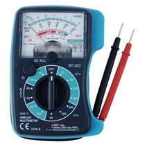 블루버드 아날로그 테스터 BT-303 소형 (1EA)측정 테스터기 테스터기 블루버드 공구