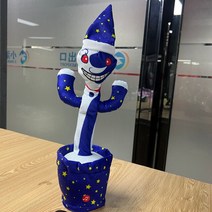 춤 Fnaf Sundrop 플러시 장난감 120 곡 스피커 말하는 음성 반복 게임 인형 선물, [01] a