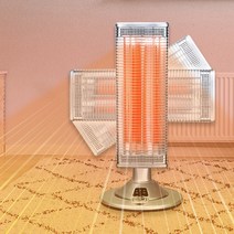 위니즈랩 카본히터 전기난로 전기스토브 전기히터 스탠드 공업용 회전형 원적외선 대형 온풍기, 가로본능스토브