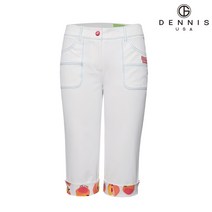 [데니스골프] [데니스골프] 여성)아스킨 배색포인트 7부바지_S17MLPT361